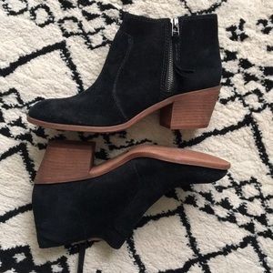 Madewell Janice Suede Booties